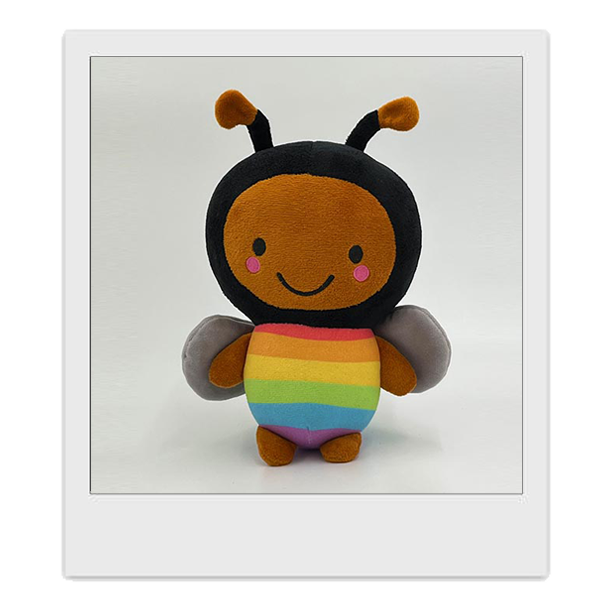 image: An image of Rainbee plush toy