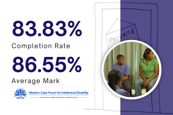 Stats about Obami's high completion rates and engagement in real life for WCFID